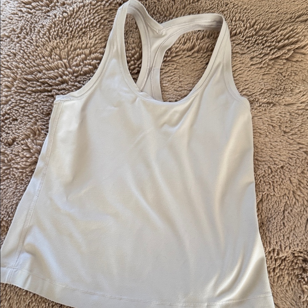 Women’s Racerback Tank Top light purple EUC size 6